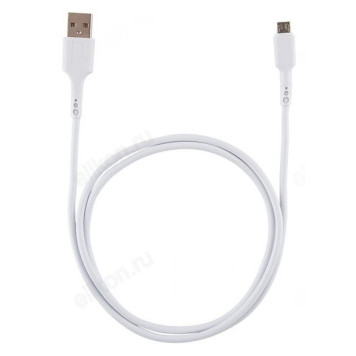 Кабель USB - MicroUSB 1м 2А ENERGY ET-05 006288 белый