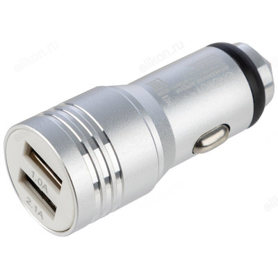Зарядка авто ENERGY ET-19A 100288 серебро-1