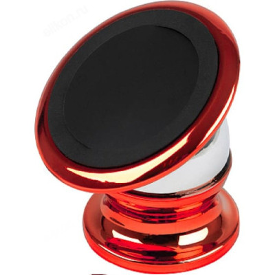 Держатель Energy EM-003 для телефона магнитный универсальный, красный