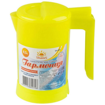 Чайник электрический 'Гармония' SH-002 0.5л (желтый) ENERGY 105479