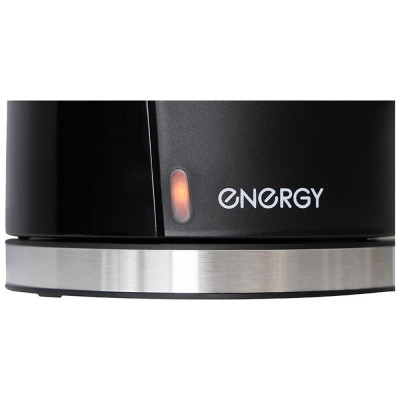 Чайник E-208 черный ENERGY 105731-4