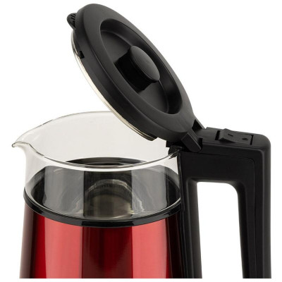 Чайник E-200 красный ENERGY 107012-4