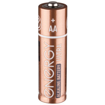 Батарейка алкалиновая Ultra LR6/10KS (AA) (10шт в термоусадке с подвесом) ENERGY 107046-4