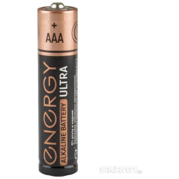 Батарейка алкалиновая Turbo LR03/4B (AAA) (4шт на блистере) ENERGY 107049-2