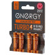 Батарейка алкалиновая Turbo LR6/4B (AA) (4шт на блистере) ENERGY 107051
