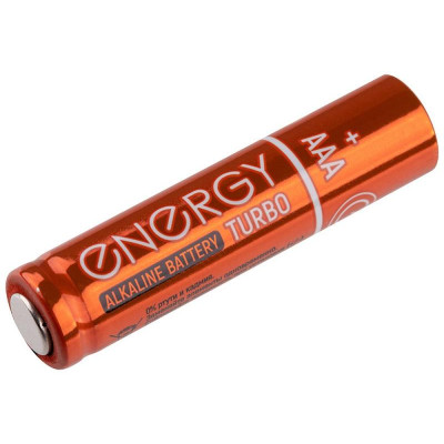 Батарейка алкалиновая Turbo LR03/10KS (AAА) (10шт в термоусадке с подвесом) ENERGY 107053-5