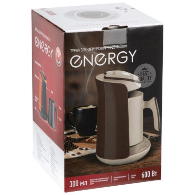 Турка электрическая ENERGY EN-251Т 107773 коричневая-4