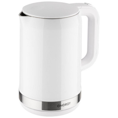 Чайник E-218 белый ENERGY 107839-2