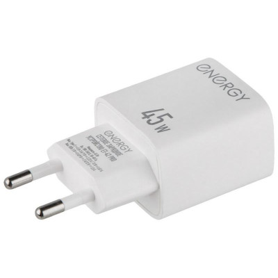 Сетевое зарядное устройство ET-42 PRO, белый ENERGY 109941-2