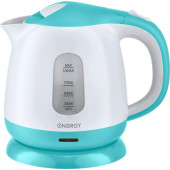 Чайник E-275 бело-бирюзовый ENERGY 164095