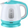 Чайник E-275 бело-бирюзовый ENERGY 164095
