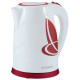 Чайник электрический Energy EN-211, белый/красный, 1.8 л