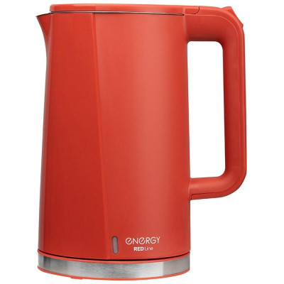 Чайник E-208 красный ENERGY 164149-3
