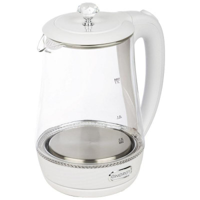 Чайник E-207 белый ENERGY 164160