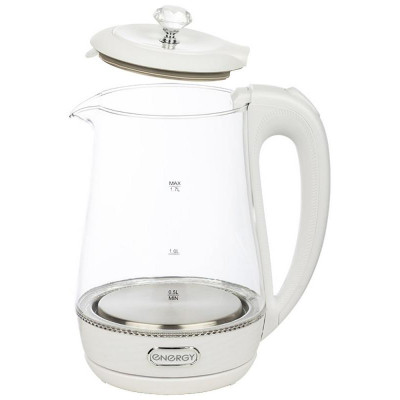 Чайник E-207 белый ENERGY 164160-4