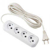 Удлинитель Engy 'Премиум' 3м/4роз (ПВС 2х0.75) ENERGY 186700