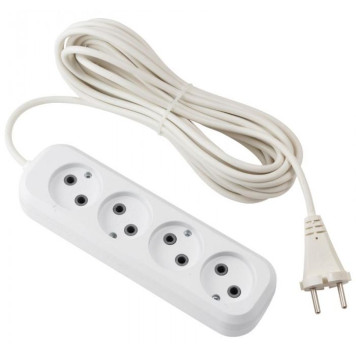 Удлинитель Engy 'Премиум' 5м/4роз (ПВС 2х0.75) ENERGY 186702