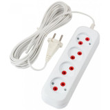 Удлинитель Engy 'Эконом' 1.7м/4роз (ШВВП 2х0.75) ENERGY 186712