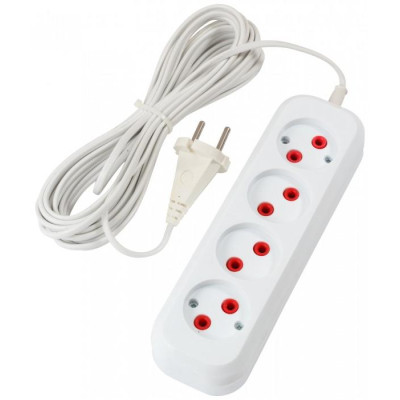 Удлинитель Engy 'Эконом' 1.7м/4роз (ШВВП 2х0.75) ENERGY 186712