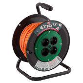 Удлинитель на катушке Engy 'Гранд' 50м/4роз с/з (ПВС 3х0.75) ENERGY 186723