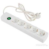 Фильтр сетевой ENGY 'Сеть-2' 3м/5роз, с/з белый ENERGY 186758