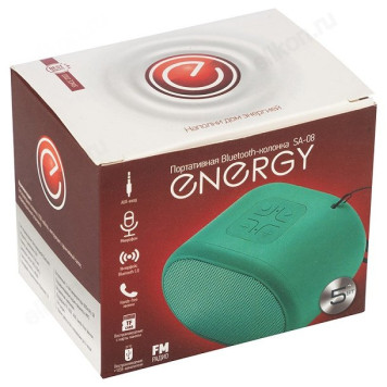 Портативная Bluetooth-колонка Energy SA-08, мятный-1
