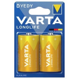 Батарейка LR20 щелочная ENERGY Varta 4120 BL-2