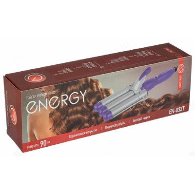 Щипцы для завивки Energy EN-832Т тройные, 90 Вт-3