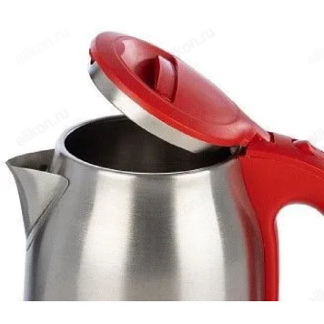 Чайник металлический ENERGY E-201 красный 1,7л 164125-1