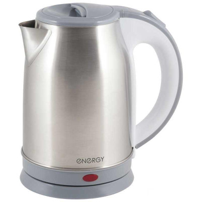 Чайник бело-голубой (007367) ENERGY E-202