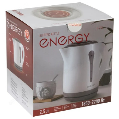 Чайник электрический Energy E-213, белый, 2.5 л-2