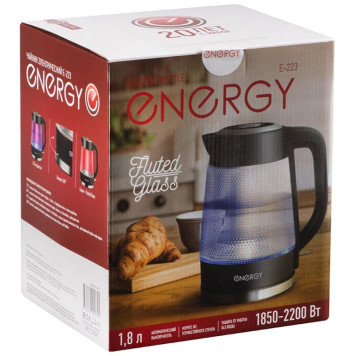Чайник рифленое стекло (164161) ENERGY E-223-4