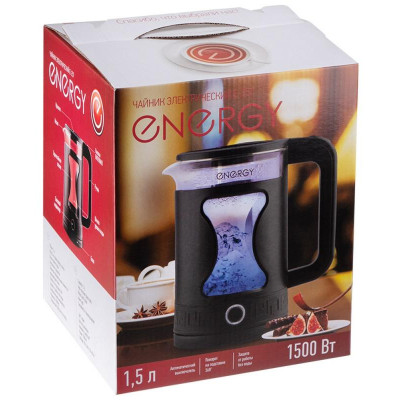Чайник E-257 черный (164153) ENERGY E-257bla-3