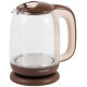Чайник стеклянный ENERGY E-281 1,7л коричневый