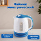 Чайник электрический Energy E-293, бело-голубой, 1.7 л