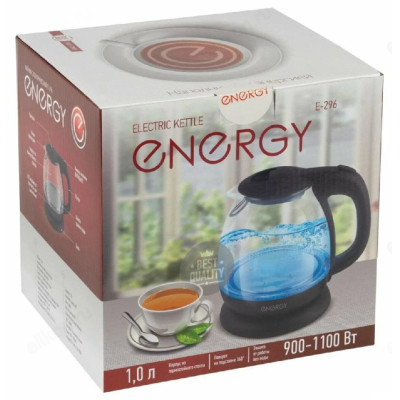 Чайник стеклянный ENERGY E-296 1л-6