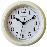 Часы настенные EC-141 круглые белые (102265) ENERGY EC-141w