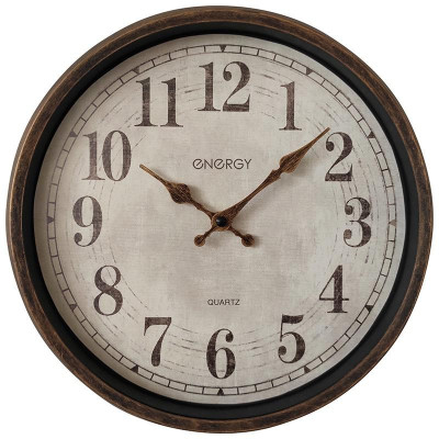 Часы настенные круглые (102244) ENERGY EC-155