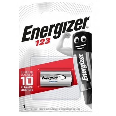 Батарейка EL123 Energizer, 3 V, 1500 мАч