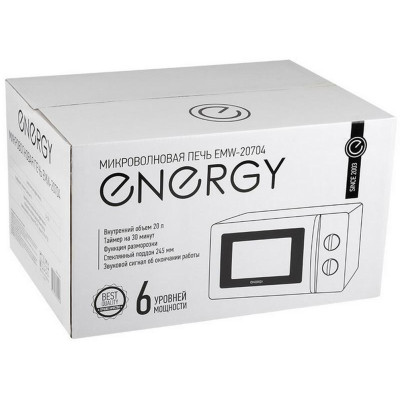 СВЧ / Микроволновая печь EMW-20704 белая (105664) ENERGY EMW-20704white-4