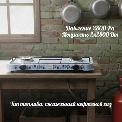 Плита газовая ENERGY EN002 2-х конф