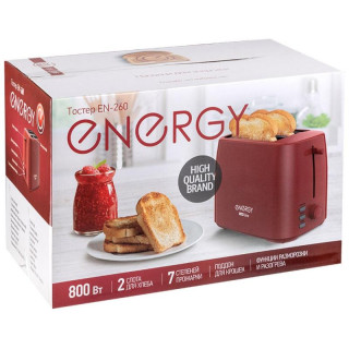 Тостер EN-260 красный (106197) ENERGY EN-260red-4