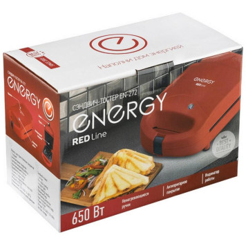 Сэндвич-тостер EN-272 красный (105371) ENERGY EN-272r-3