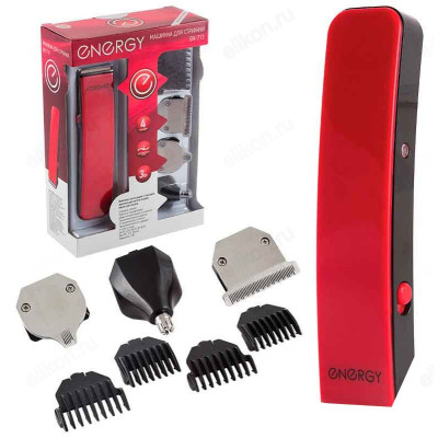 Машинка для стрижки Energy EN-713, триммер для ушей, усов, бровей и бакенбард