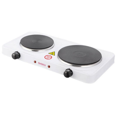Плита электрическая 2-х конфор. белый (158903) ENERGY EN-903