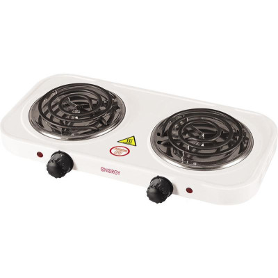 Плита электрическая 2-х конфор. белый (158904) ENERGY EN-904
