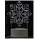 Светильник неоновый 3D Снежинка (106257) ENERGY EN-NL 26