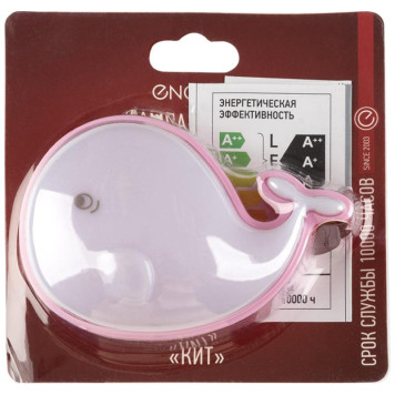 Лампа-ночник (104280) ENERGY EN-NL-7 Кит розовый-3