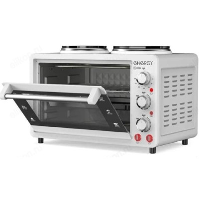 Жарочный шкаф Energy GH-26A-W, белый, 26 л, 1400 Вт, 2 конфорки-1