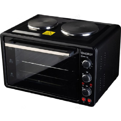 Жарочный шкаф Energy GH-35A-B, черный, 35 л, 1600 Вт. 2 конфорки-2